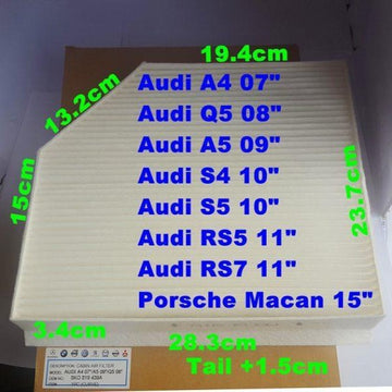 Air Filter Porsche Coupe RS5 2011 / Coupe RS7 2011 / Macan 95B 2015