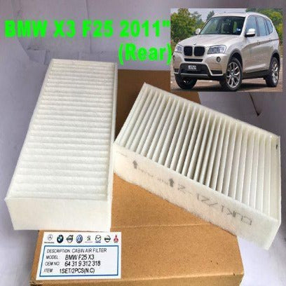 Air Filter BMW X3 2011 (Rear)