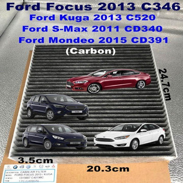 Air Filter Ford Focus 2013 / Kuga 2013 / S-Max 2011/ Mondeo 2015 (Carbon)