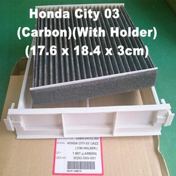 Air Filter Honda City 2003 (Carbon & With Holder)