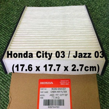 Air Filter Honda City 2003 / Jazz (Fit) GD 2003 / Proton Savvy / Toyota Swift