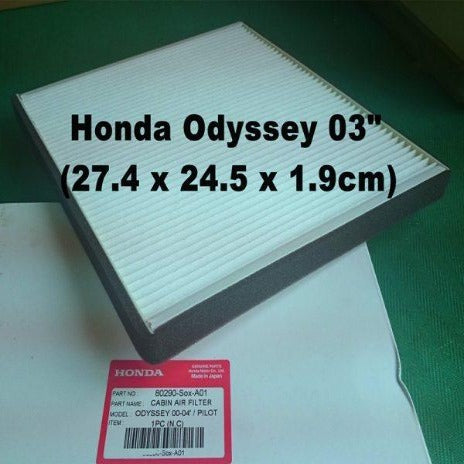 Air Filter Honda Odyssey 2000-2004