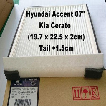 Air Filter Hyundai Accent 2007