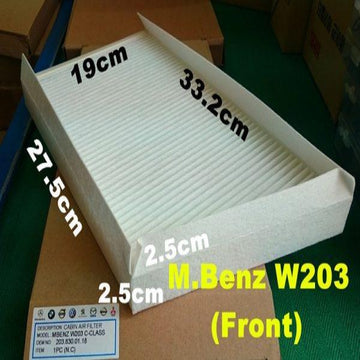 Air Filter Mercedes Benz W203 (Front)