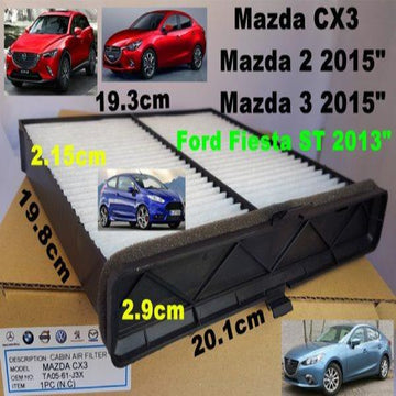 Air Filter Mazda CX-3 2015 / Mazda 2 2015 / Mazda 3 2015