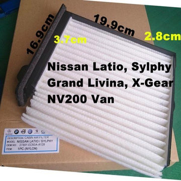 Air Filter Nissan Latio / Sylphy / Grand Livina / X-Gear / NV200 Van