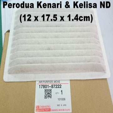 Air Filter Perodua Kenari / Kelisa ND