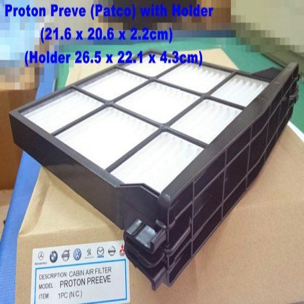 Air Filter Proton Preve (With Holder) Patco