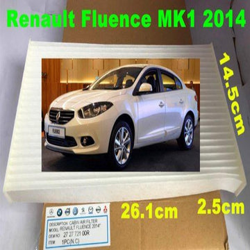 Air Filter Renault Fluence 2014