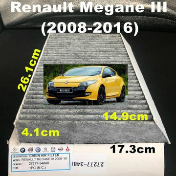 Air Filter Renault Megane III (Carbon)