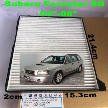 Air Filter Subaru Forester SG 2003-2008