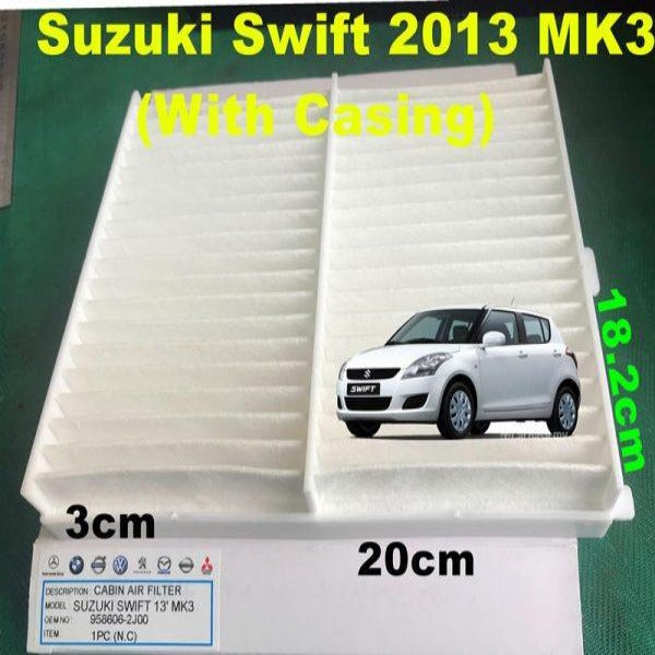 Air Filter Suzuki Swift 2013 MK3 With Casing