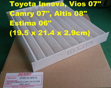 Air Filter Toyota Innova AN40 / Camry ACV40 2007 / Vios NCP93 2007 / Corolla Altis 2008 / Estima ACR50 N/M