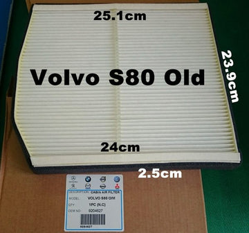 Air Filter Volvo S80 O/M