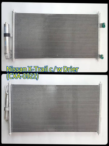 Condenser Nissan X-Trail C/W Drier