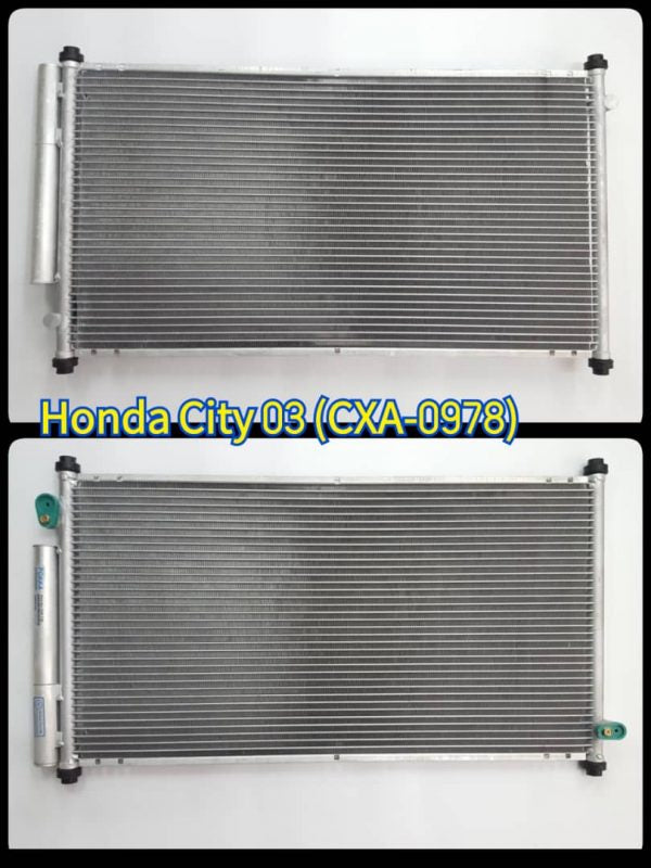 Condenser Honda City 2003 With Filter Pad