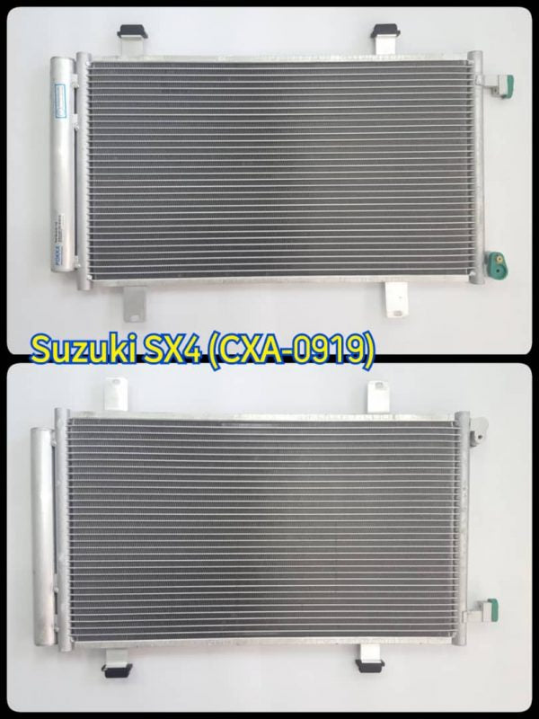 Condenser Suzuki SX4 With Filter Pad