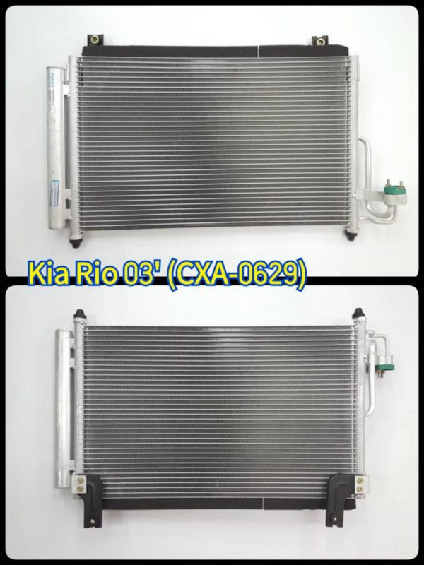 Condenser Kia Rio 2003 O/M W/O Drier