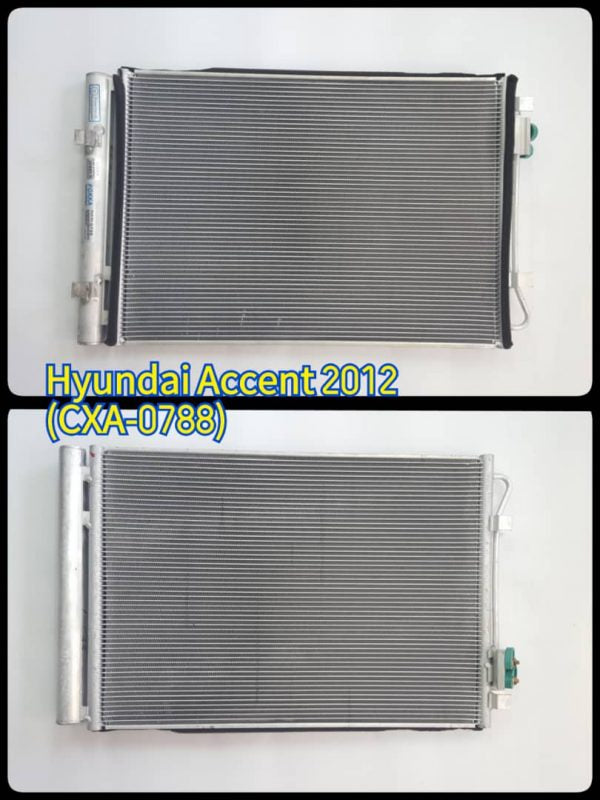 Condenser Hyundai Accent 2012