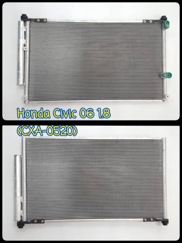 Condenser Honda Civic 1.8 2006 With Filter Pad