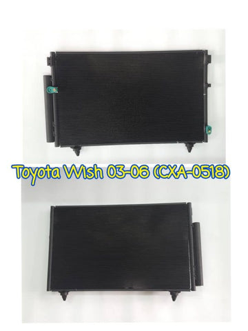 Condenser Toyota Wish 2003-2006