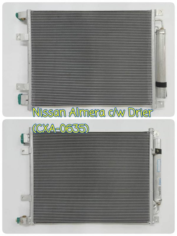 Condenser Nissan Almera With Drier