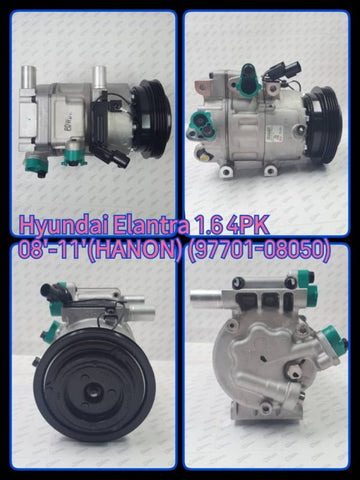 Compressor Hyundai Elantra 1.6 2008-2011 4PK