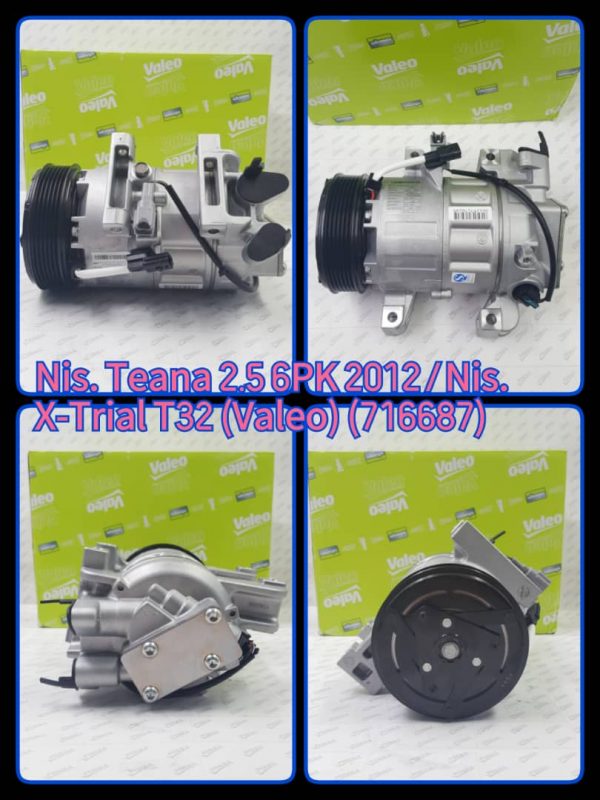 Compressor Nissan Teana 2.5 /X-Trail 2012 6PK