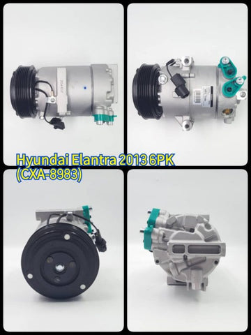 Compressor Hyundai Elantra 2013 6PK