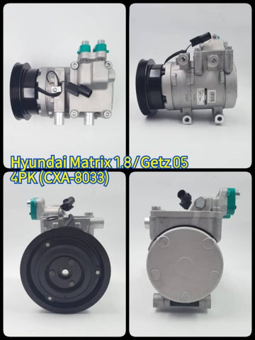 Compressor Hyundai Getz 2005 / Matrix 1.8 4PK