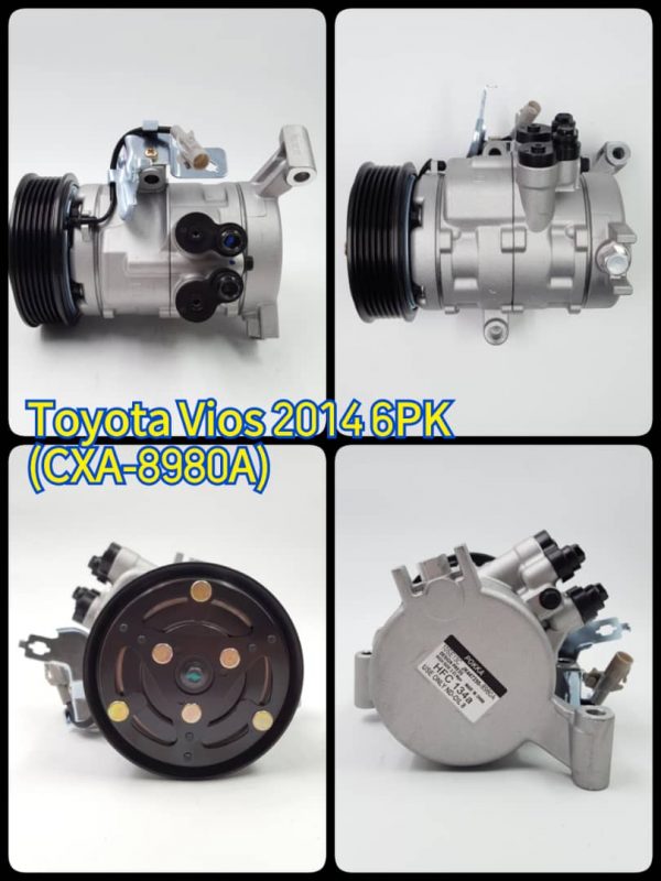 Compressor Toyota Vios NCP150 2014 6PK