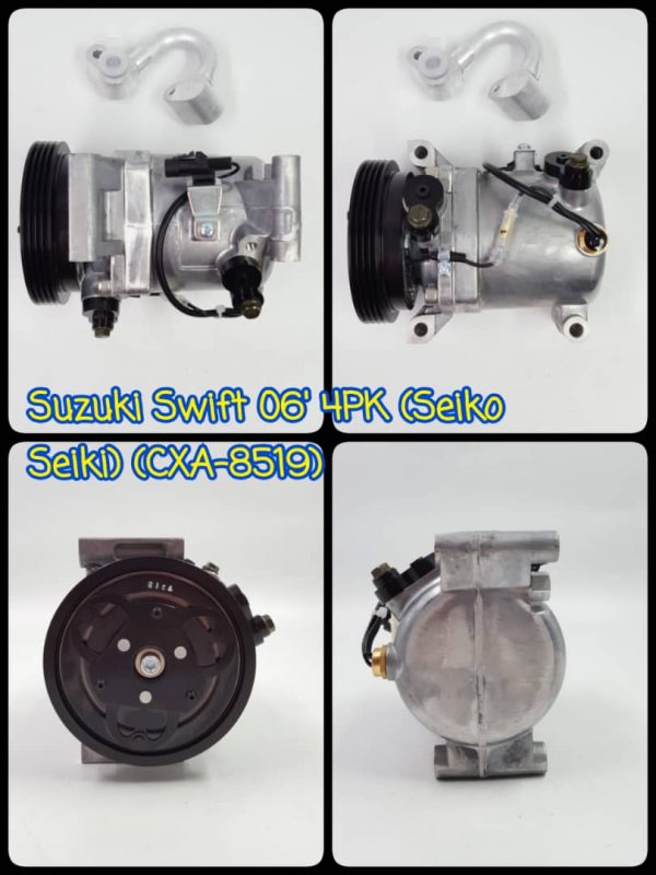 Compressor Suzuki Swift 2006 / SX4 (N) PNS To Seiko-Seiki