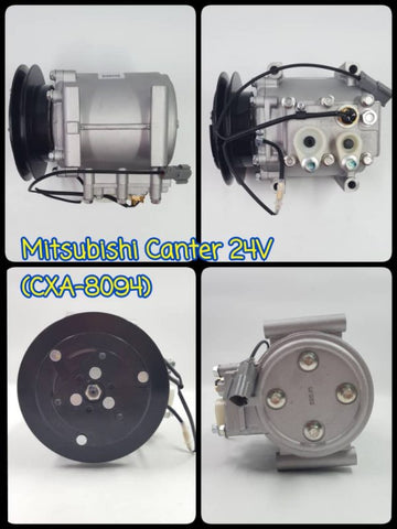 Compressor Mitsubishi Canter (Normal Pulley) 24V