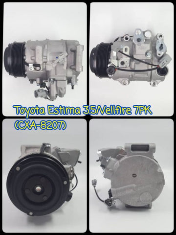 Compressor Toyota Estima 3.5/Vellfire 7PK