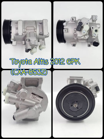 Compressor Toyota Altis 2012 6PK