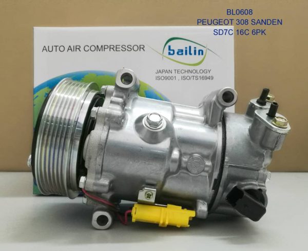 Compressor Peugeot 308 6PK