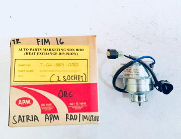 Fan Motor Proton Satria APM RAD (2 Socket)