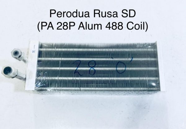 Cooling Coil Perodua Rusa SD (PA 28P Alum 488 Coil)