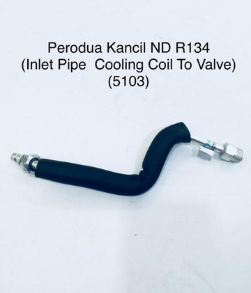 Pipe Perodua Kancil ND/SD R134 (Inlet Pipe) Cooling Coil To Valve (5103)