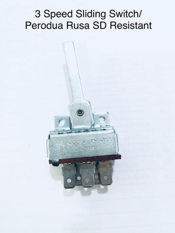 Resistor Control Perodua Rusa SD (3 Speed Sliding Switch)