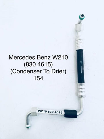 Pipe Mercedes Benz W210 Condenser To Drier (4615)