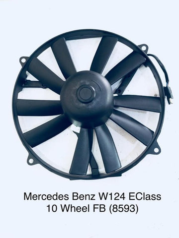 Fan Motor Mercedes Benz W124 With 10 Wheel Fan Blade