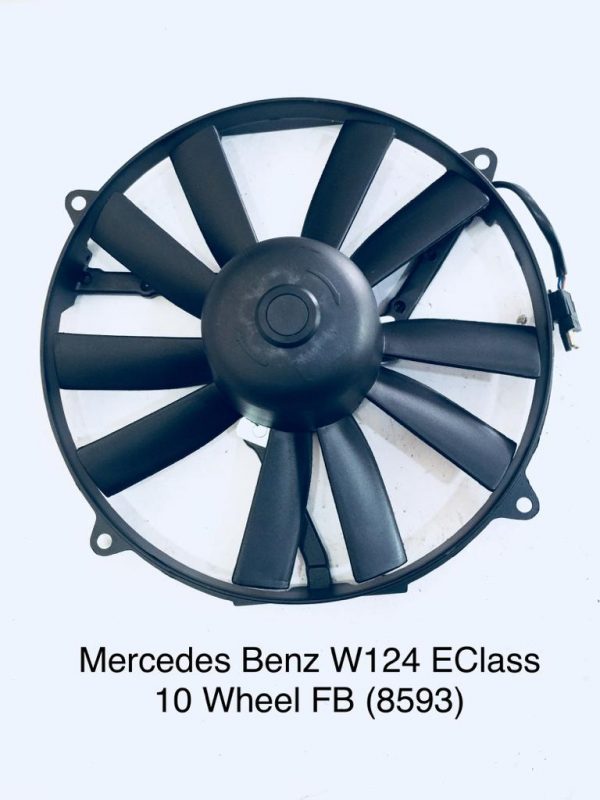 Fan Motor Mercedes Benz W124 With 10 Wheel Fan Blade