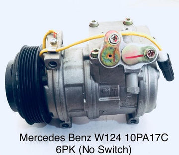 Compressor Mercedes Benz W124 10PA17C 6PK (Without Switch)