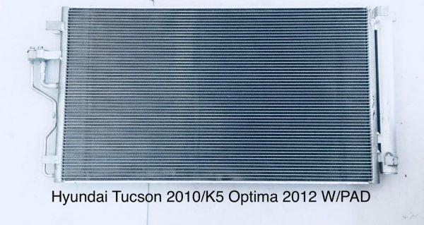 Condenser Hyundai Tucson 2010 With Filter Pad