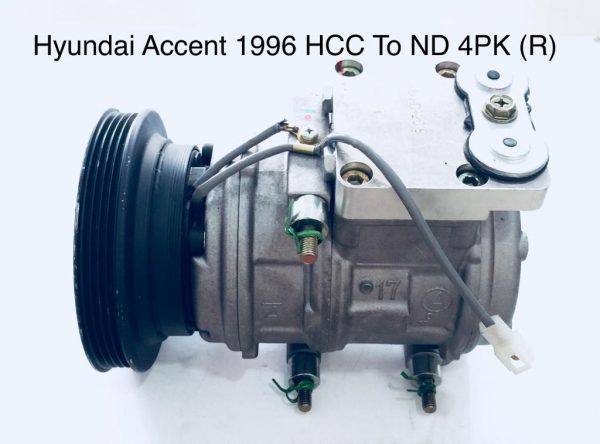 Compressor Hyundai Accent 1996 HCC To ND 4PK (R)