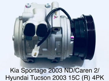 Compressor Hyundai Tucson 15C (R) 4PK