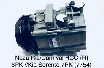 Compressor Kia Carnival (Naza Ria) HCC (R) 6PK/Kia Sorento 7PK (7754)