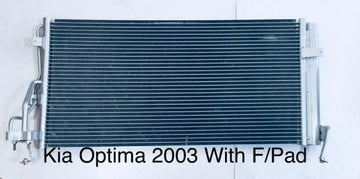 Condenser Kia Optima 2003 With Filter Pad