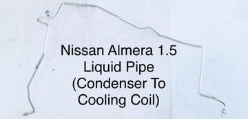 Pipe Nissan Almera 1.5 (Condenser To Cooling Coil)